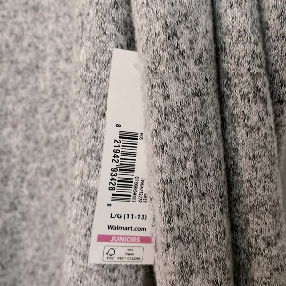 NWT JUNIORS LONG SLEEVE BLOUSE : SIZE LARGE - Picture 5 of 5